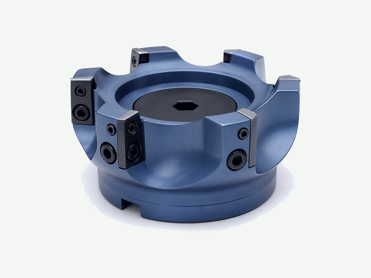 Indexable or monoblock face milling cutter for face milling process selection (product photo; no price or life claims on image)