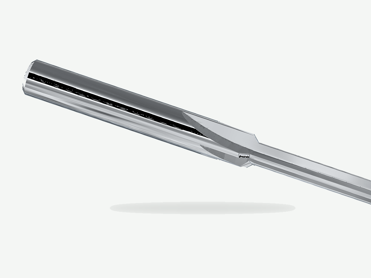 Quarter-inch tap or solid carbide drill for 1/4-20 tap drill size selection (product photo; no price or life claims on image)