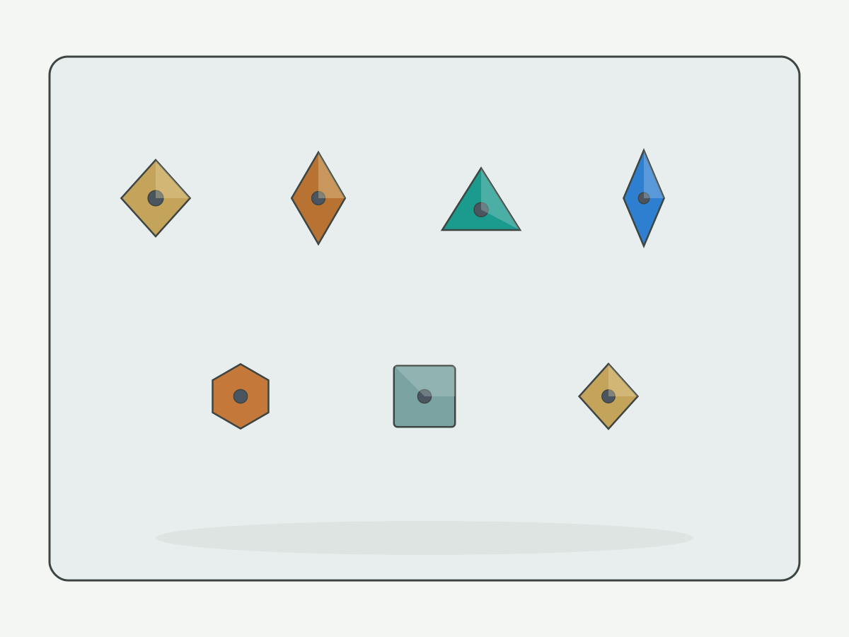 Illustration: HENTRY carbide turning inserts in common ISO shapes for CNC lathes
