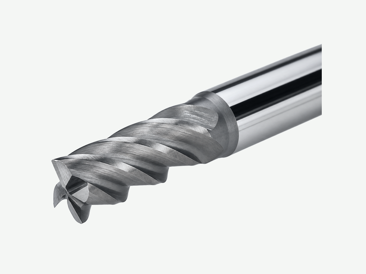 End mill or face mill product photo for machining chatter diagnosis selection (no price or life claims on image)