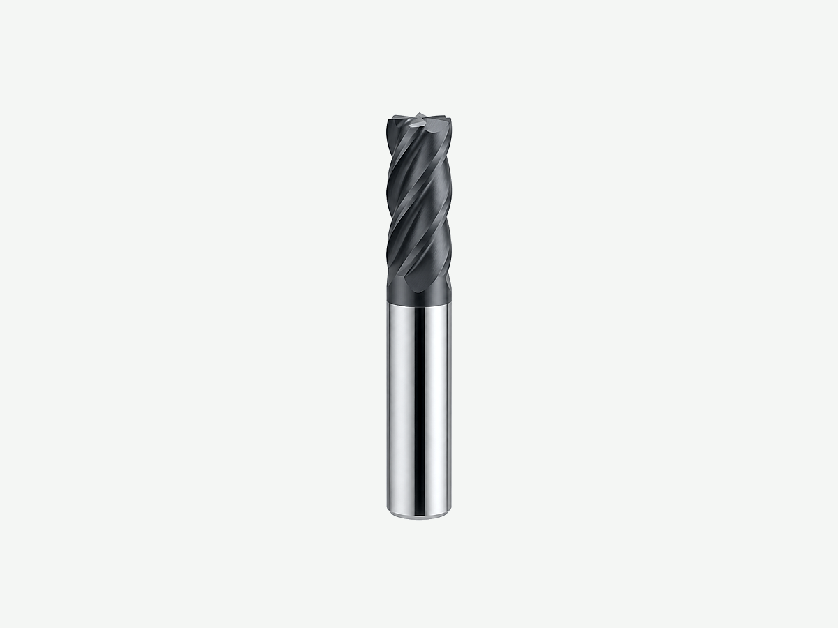 Finish end mill or face mill product photo for milling surface finish selection (no price or life claims on image)