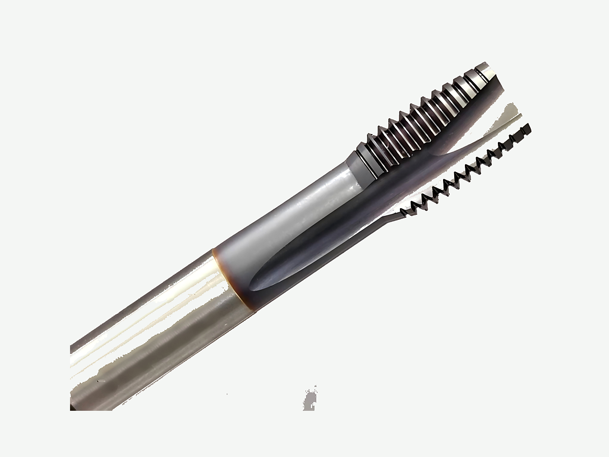 Solid carbide thread mill for CNC internal threading (product photo; no price or life claims on image)
